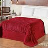 Coberdrom Quebec Sherpa Casal Queen Edredom Manta Cobertor Felpudo Pele De Carneiro Vermelho - 1