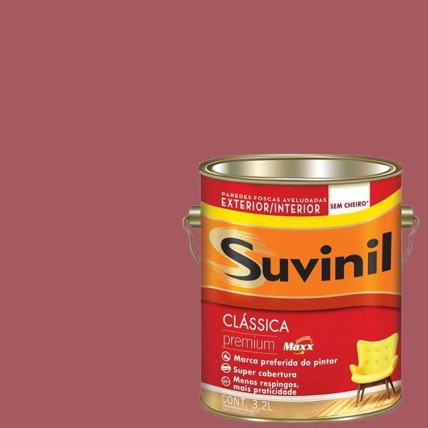 Tinta Látex Fosca Suvinil Uva-rubi 3,6lts - 1