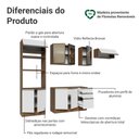 Ver imagem 4 de Armário de Cozinha Completa 270 cm Rustic/Branco Glamy Madesa 17