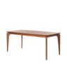 Mesa de Jantar Retangular para 6 Lugares New Lauren 182 Cm - Natural C/ Canella - 2