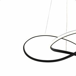 Lustre Luminária 3000k Orgon Moderno Pendente Arco Led Perfil Infinito Luxo Sala de Jantar Iluminaçã - 10
