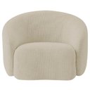 Ver imagem 6 de Kit Divã Recamier Orgânico Marrocos 180cm Lado Direito e 1 Poltronas Amore Bouclé Bege