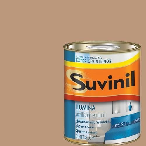 Tinta Acrilica Semi Brilho Premium Suvinil Castanha Portuguesa 900ml. - 1
