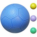 Ver imagem 1 de Kit 30 Bolas de Vinil Bico de Jaca Futebol Vazia 80g