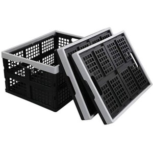 Cesto Dobrável Multiuso 35l 35kg Portátil para Compras