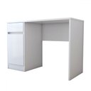 Ver imagem 3 de Mesa Escrivaninha Loft 1 Porta 1 Gaveta Branco - Panorama Móveis