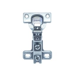 Dobradiça Bigfer Caneco 26 Super Alta (Super Curva) + Calco 12 Zinco Branco (Kit Com 10 Unidades) - 2