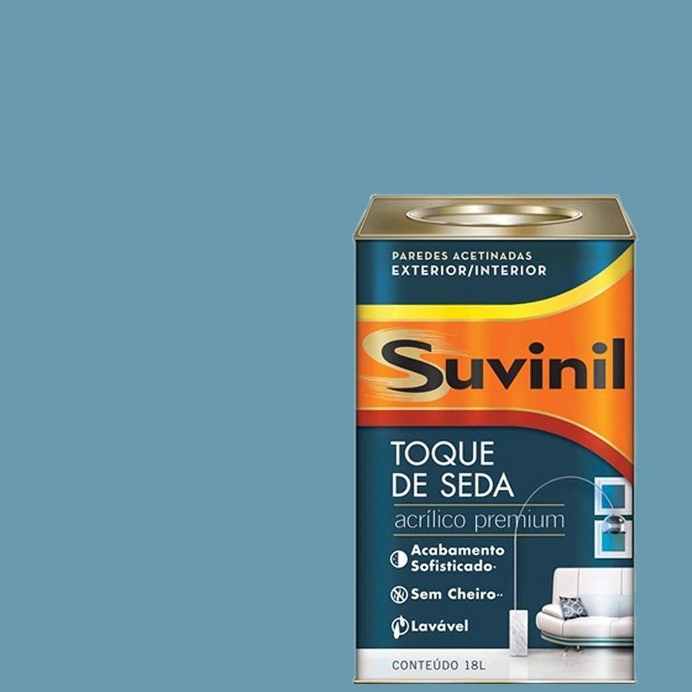 Tinta Acrílica Acetinada Suvinil Fiorde Tropical 18lts - 1