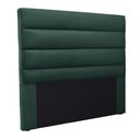 Ver imagem 6 de Cabeceira Para Cama Box Solteiro La Italiana 90cm Veludo - SSX Multicoisas Spezzia Verde