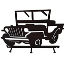 Ver imagem 2 de Porta chaves rústico com três ganchos feito de ferro com pintura que não enferruja super resistente