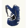 Mochila Canguru Ergonômica Multiuso Confortável para Carregar Bebê azul - 1