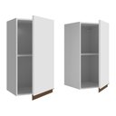 Ver imagem 7 de Armário Aéreo 70 cm 2 Portas Branco Reims Madesa
