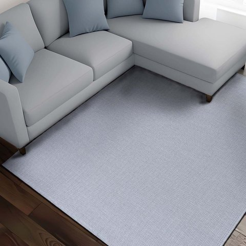 Tapete Sisal Sala Quarto Antiderrapante Riviere Moselle:Moselle Cinza/1,00x1,50m