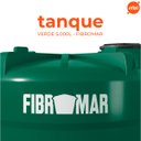 Ver imagem 2 de Tanque 5.000 Litros Verde Polietileno Fibromar