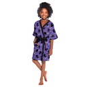 Ver imagem 2 de Roupão Banho Aveludado Infantil Wandinha Menina 2 a 12 Anos Lepper P (4 a 6 Anos)