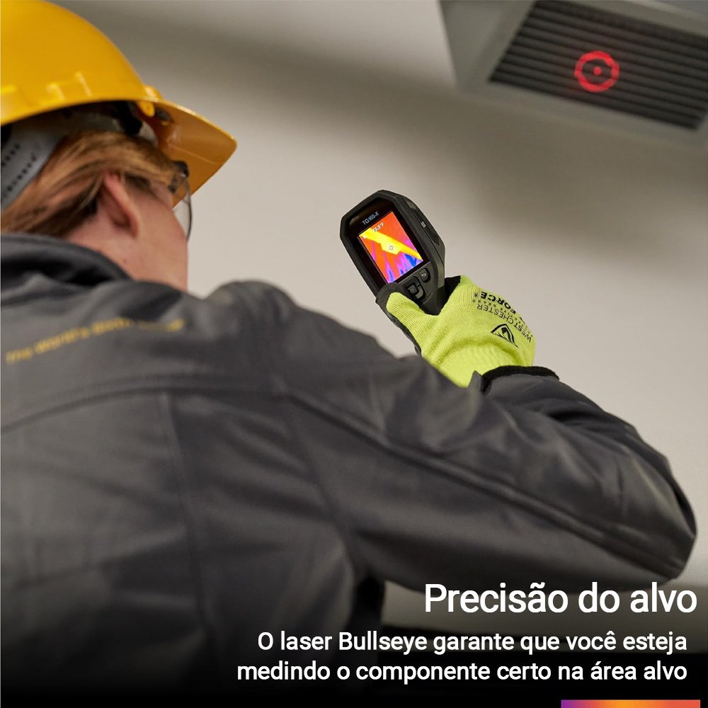 Câmera Térmica Pontual Infravermelha -25° a 300°c Flir Tg165 - 3