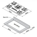 Ver imagem 5 de Cooktop Itatiaia 5 Bocas Vidro Preto Chama Rápida Bivolt