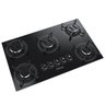 Cooktop Itatiaia 5 Bocas Vidro Preto Chama Rápida Bivolt - 1