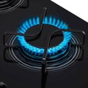 Ver imagem 3 de Cooktop Itatiaia 5 Bocas Vidro Preto Chama Rápida Bivolt