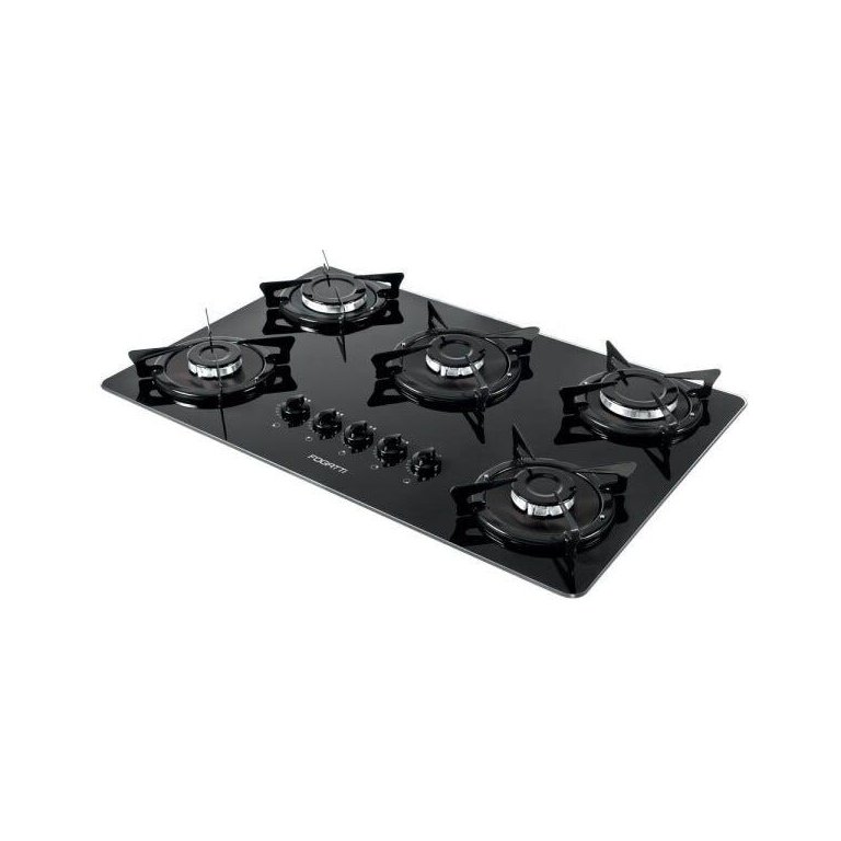 Cooktop Fogatti 5 Bocas Vidro Preto Bivolt V500x Cooktop Fogatti 5 Bocas Vidro Preto Bivolt V500x
