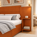 Ver imagem 2 de Conjunto Completo Cama Box e Cabeceira Ester - Tcel