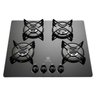 Cooktop à Gás Electrolux 4 Bocas Chama Rápida Vidro Preto Bivolt - 1