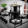 Cooktop à Gás Electrolux 4 Bocas Chama Rápida Vidro Preto Bivolt - 2