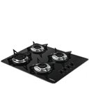 Ver imagem 1 de Cooktop Nardelli Vidro Preto 4 Bocas NV4 Bivolt