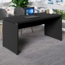 Ver imagem 1 de Escrivaninha Escritório 150cm X 70cm Pé Painel F5 Office