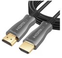 Ver imagem 2 de Cabo Hdmi 2.0 4k 60hz Fibra Óptica 20 Mts Full Hd para Hdtv, Ps5, Pc - 20 Metros