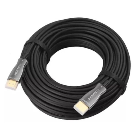 Cabo Hdmi 2.0 4k 60hz Fibra Óptica 20 Mts Full Hd para Hdtv, Ps5, Pc - 20 Metros