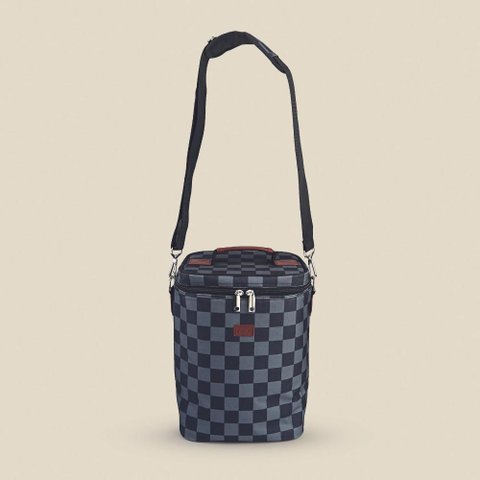 Bolsa Térmica 12l para 4 Garrafas Preto - A\casa