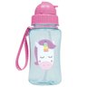 Garrafa Infantil 400ml Com Canudo de Silicone Para Bebê 12+ Meses Animal Fun Buba - Unicórnio - 1