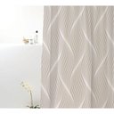 Ver imagem 1 de Cortina Box Poliéster Ondas Cinzas 198x180cm - Uzoo Cortina Box Poliester Ondas Cinza 828908