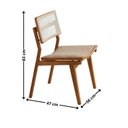 Ver imagem 4 de Conjunto de Mesa de Jantar Zurick Tampo Barril Laminado 240cm 8 Cadeiras Eloá Premium