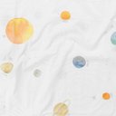 Ver imagem 4 de Edredom para Mini Cama Planetas Dupla Face - Branco Abra Cadabra