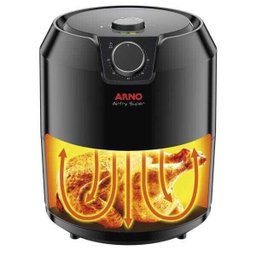 Fritadeira Elétrica Arno AirFry Super 4,2L 1400W Preta 220V BFRY - 2