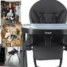 Cadeirinha de Alimentação Burigotto Prima Pappa Zero 3 Black - 4