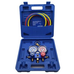 Kit Manifold Manômetros Analógicos Gallant R410a/r22/r134a/r404a - 2