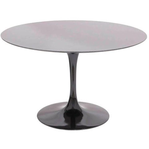 Mesa de Jantar Tulipa Saarinen 70 Cm Preto