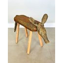 Ver imagem 4 de Banco em Madeira Tatu - Mestre Gilson - Artesanal