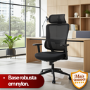 Ver imagem 5 de Cadeira de Escritório Presidente Titan - Preta