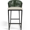 Ver imagem 6 de Kit 03 Banqueta Para Área Gourmet Cozinha Varanda Corda Náutica Sunset D04 Verde - Lyam Decor