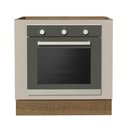 Ver imagem 3 de Balcão para Forno de Embutir 80 X 60 Cm sem Tampo Rustic/crema Agata Madesa Rustic/crema