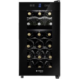 Adega Cadence Gourmet 18 Garrafas Preto Dual Zone Touch Bivolt - 1
