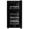 Adega Cadence Gourmet 18 Garrafas Preto Dual Zone Touch Bivolt - 3