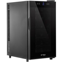 Adega Cadence Gourmet 18 Garrafas Preto Dual Zone Touch Bivolt - 4