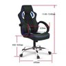 Cadeira Gamer Giratória com Altura Regulável Gallant Pt/Az - 5