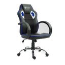 Ver imagem 1 de Cadeira Gamer Giratória com Altura Regulável Gallant Pt/Az