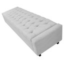 Ver imagem 5 de Calçadeira Baú Queen Everest P02 160cm para Cama Box Corano - Doce Sonho Móveis Branco